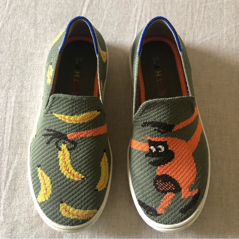 Rothy’s Monkey and Banana Kids Shoe